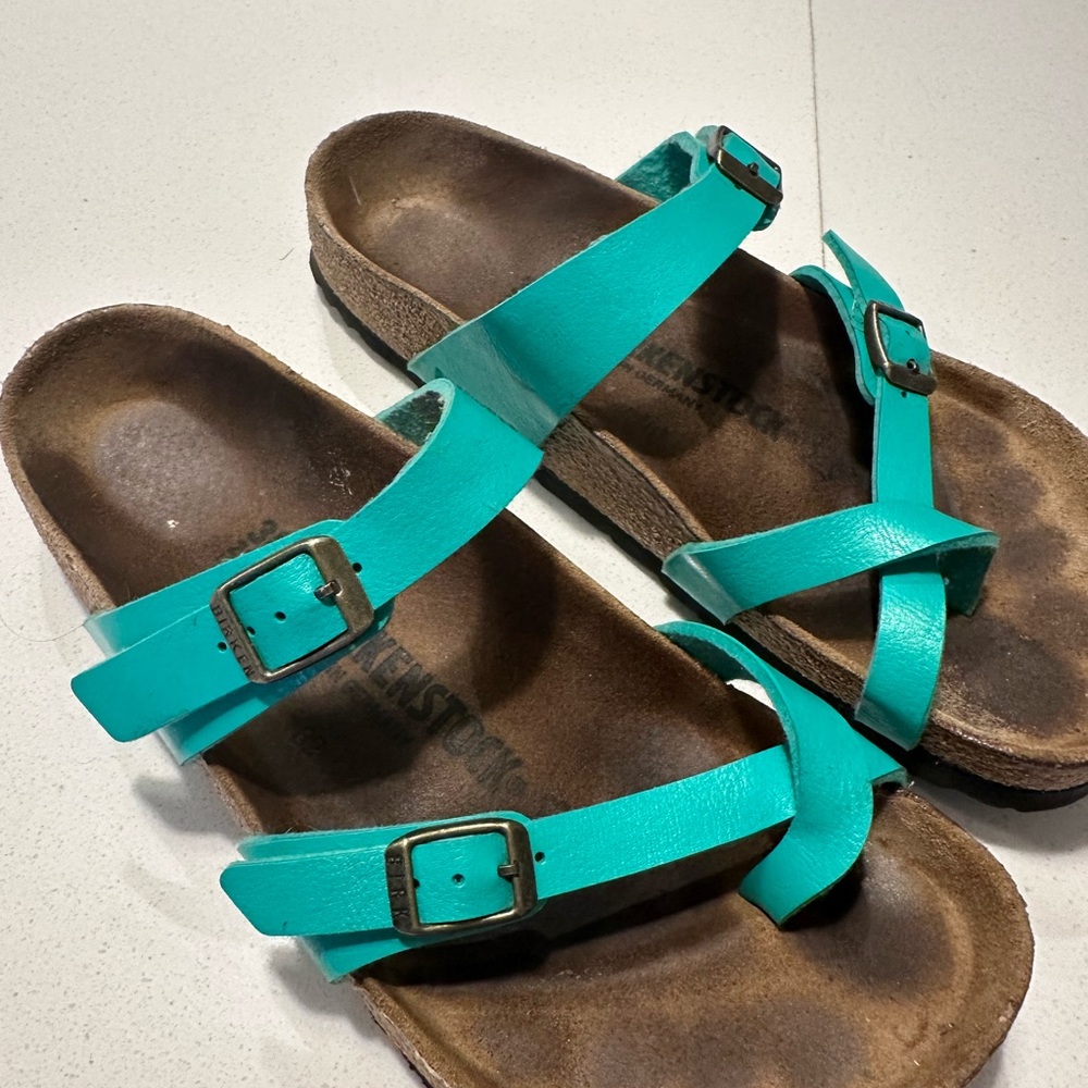 Birkenstock Women's Mayari Turquoise Sandals
